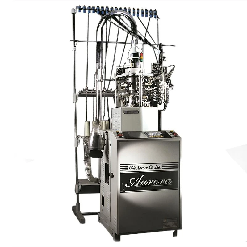 Máquina para fabricar calcetería comercial de doble cilindro